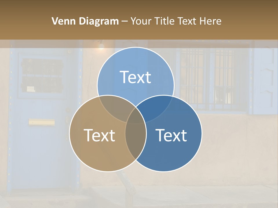 Western Tower Handrail PowerPoint Template