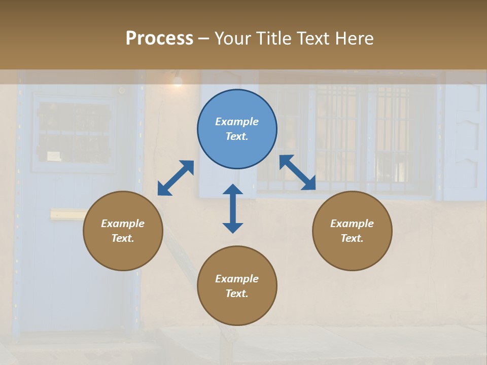 Western Tower Handrail PowerPoint Template