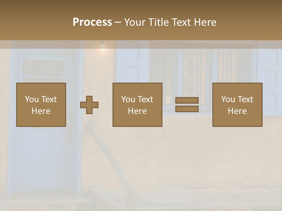 Western Tower Handrail PowerPoint Template