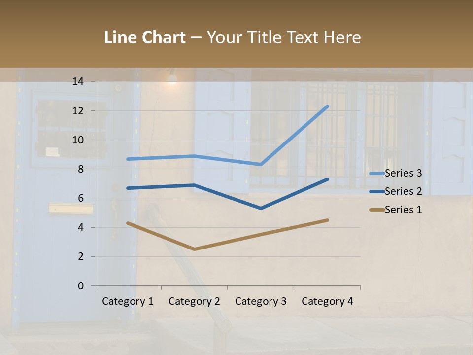 Western Tower Handrail PowerPoint Template