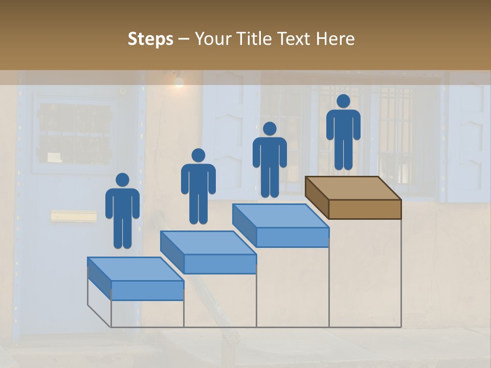 Western Tower Handrail PowerPoint Template