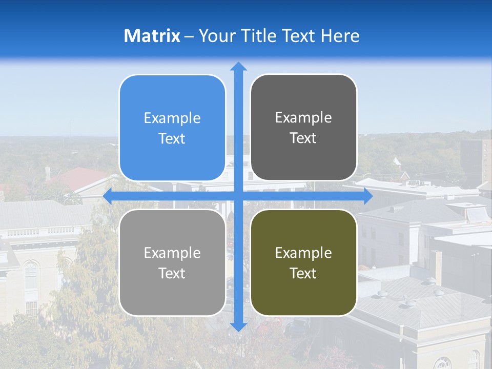 City Hall Rural United PowerPoint Template