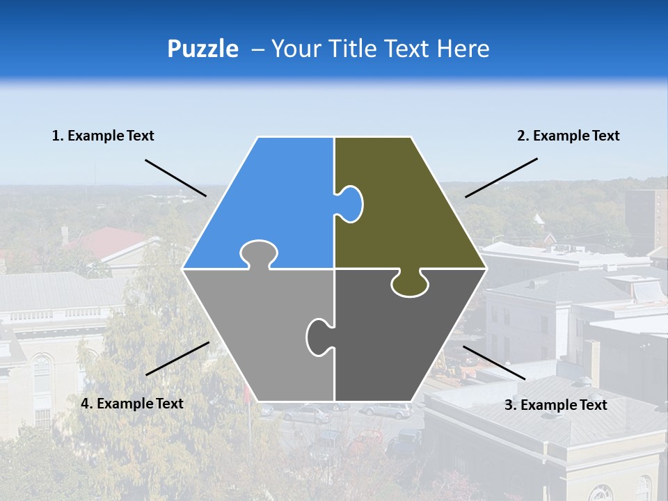 City Hall Rural United PowerPoint Template