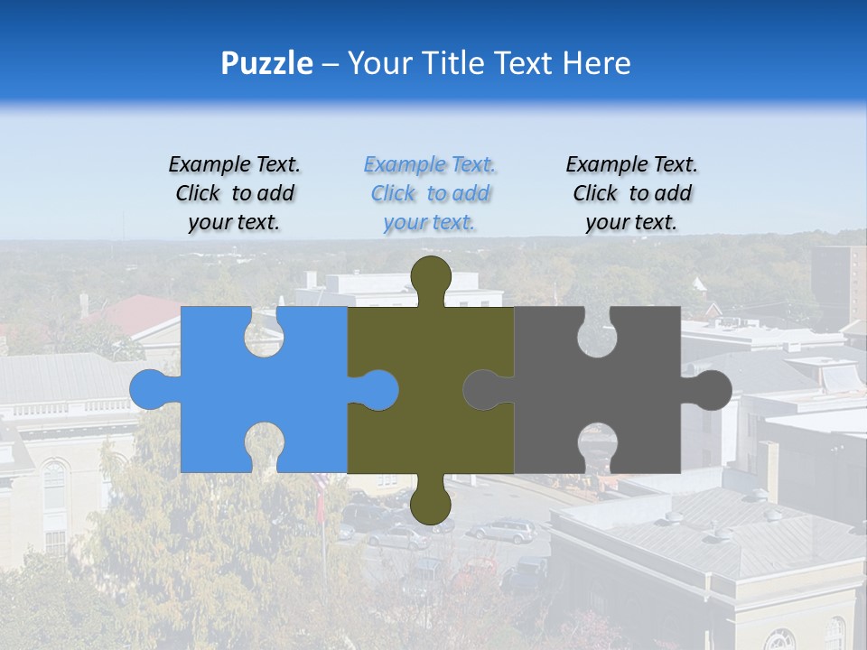 City Hall Rural United PowerPoint Template