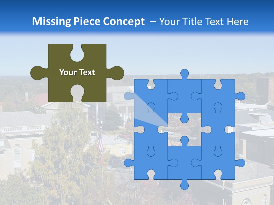 City Hall Rural United PowerPoint Template