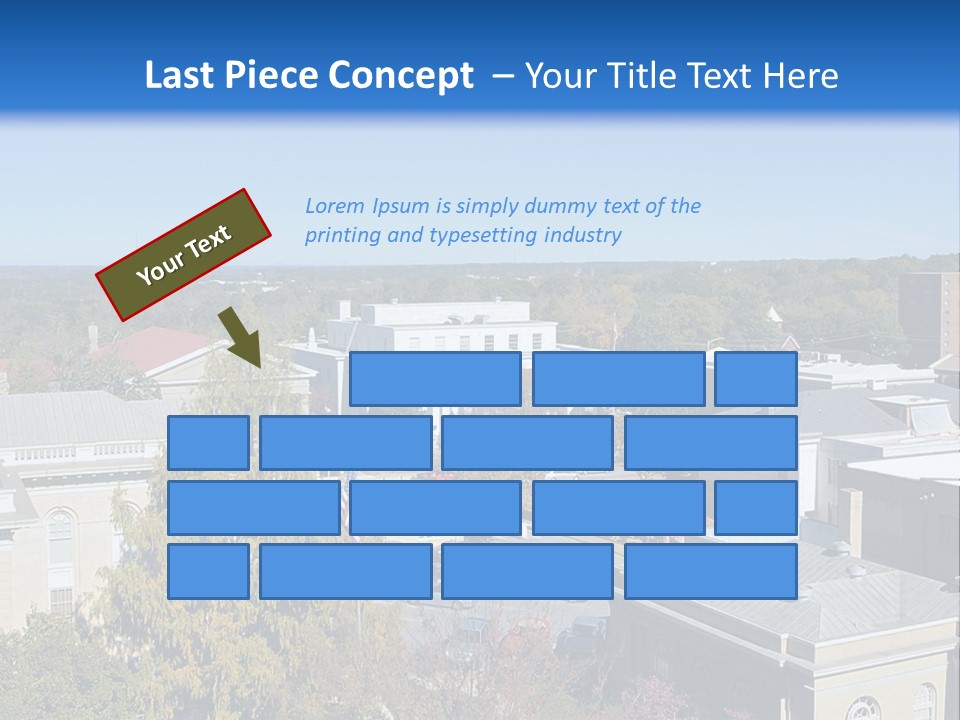 City Hall Rural United PowerPoint Template
