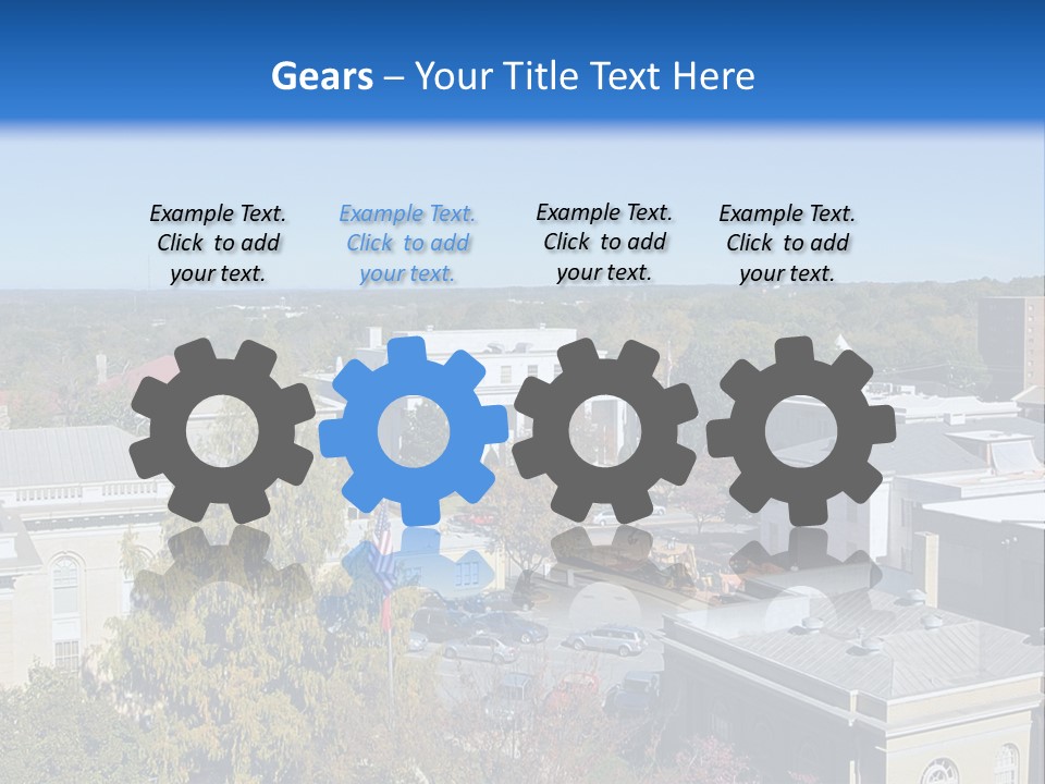 City Hall Rural United PowerPoint Template