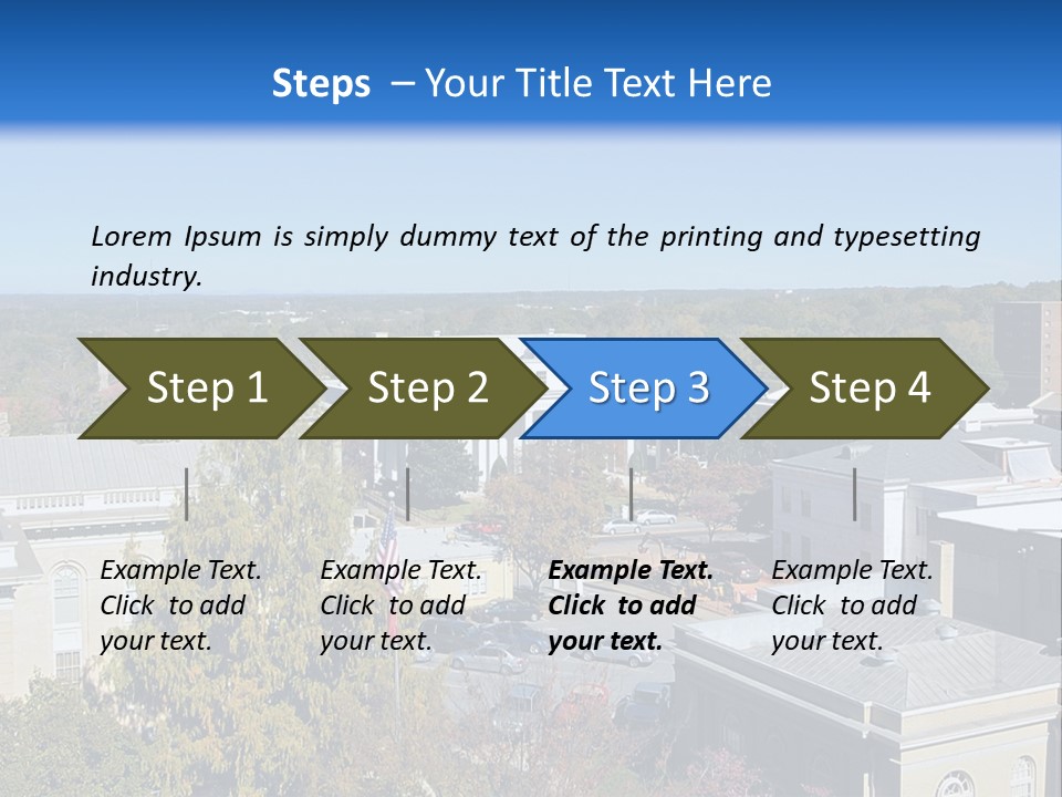 City Hall Rural United PowerPoint Template