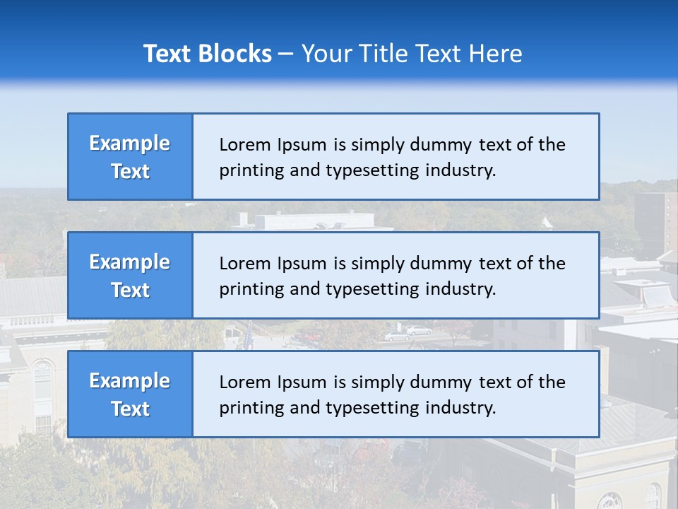 City Hall Rural United PowerPoint Template