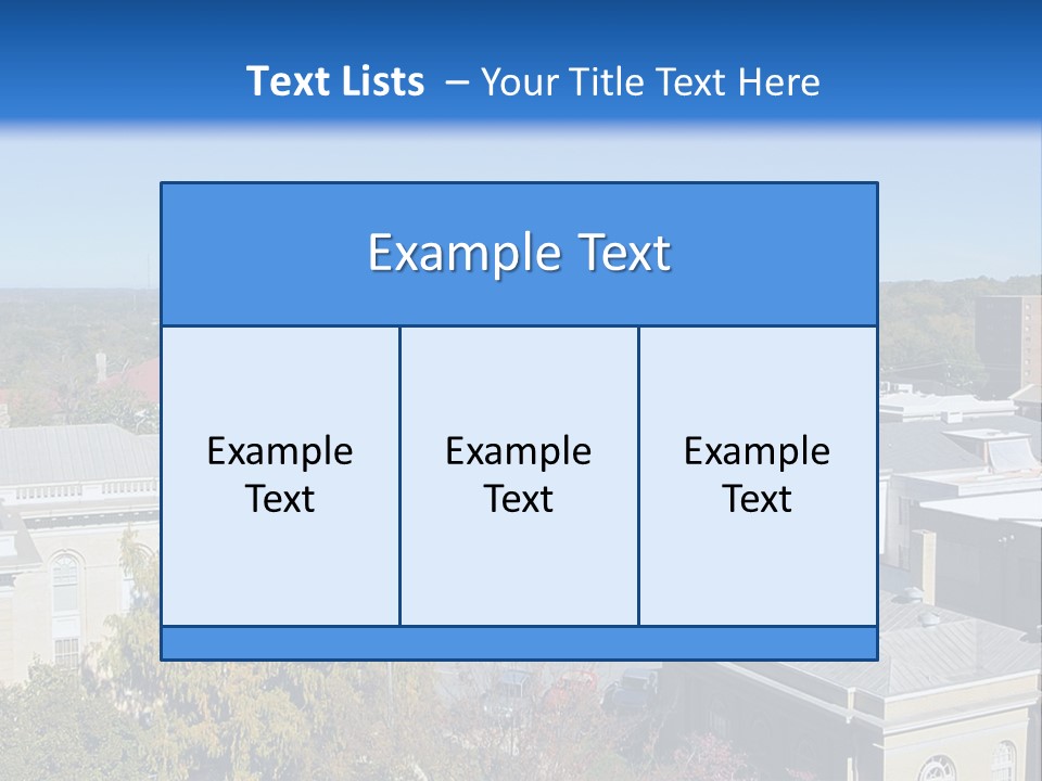 City Hall Rural United PowerPoint Template