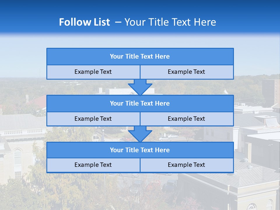 City Hall Rural United PowerPoint Template