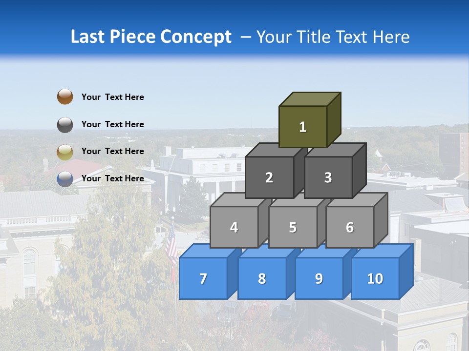 City Hall Rural United PowerPoint Template