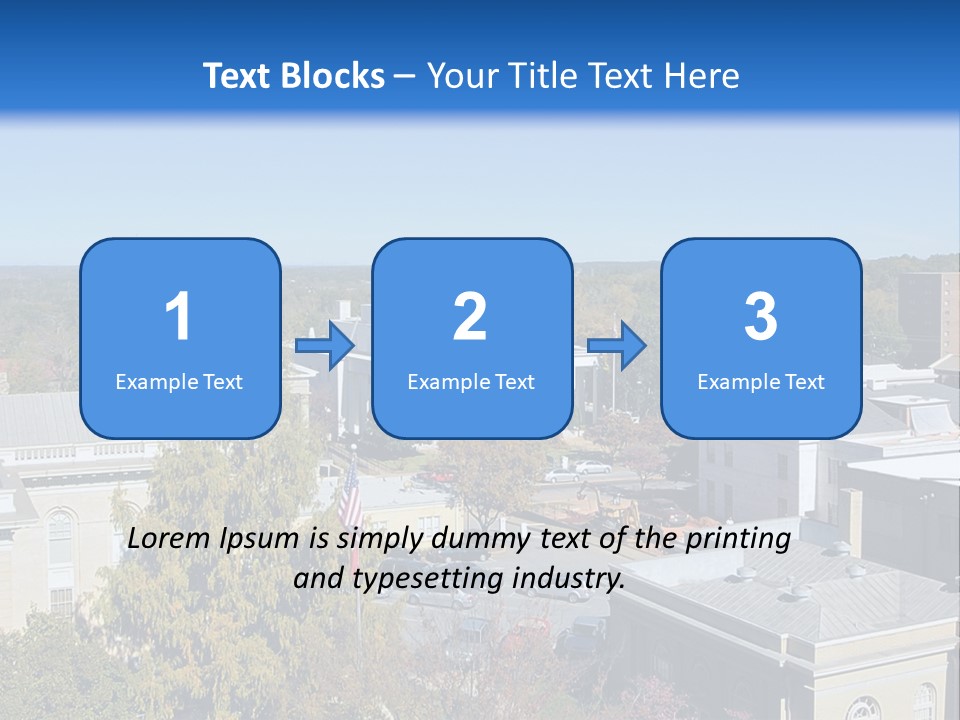 City Hall Rural United PowerPoint Template