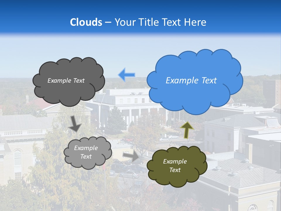 City Hall Rural United PowerPoint Template
