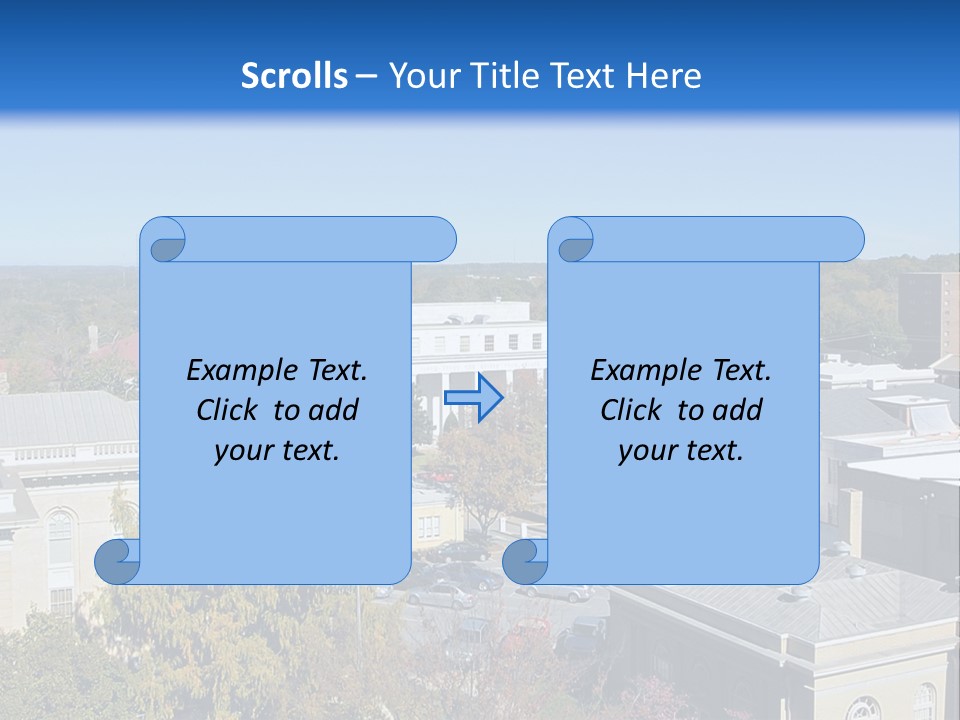 City Hall Rural United PowerPoint Template