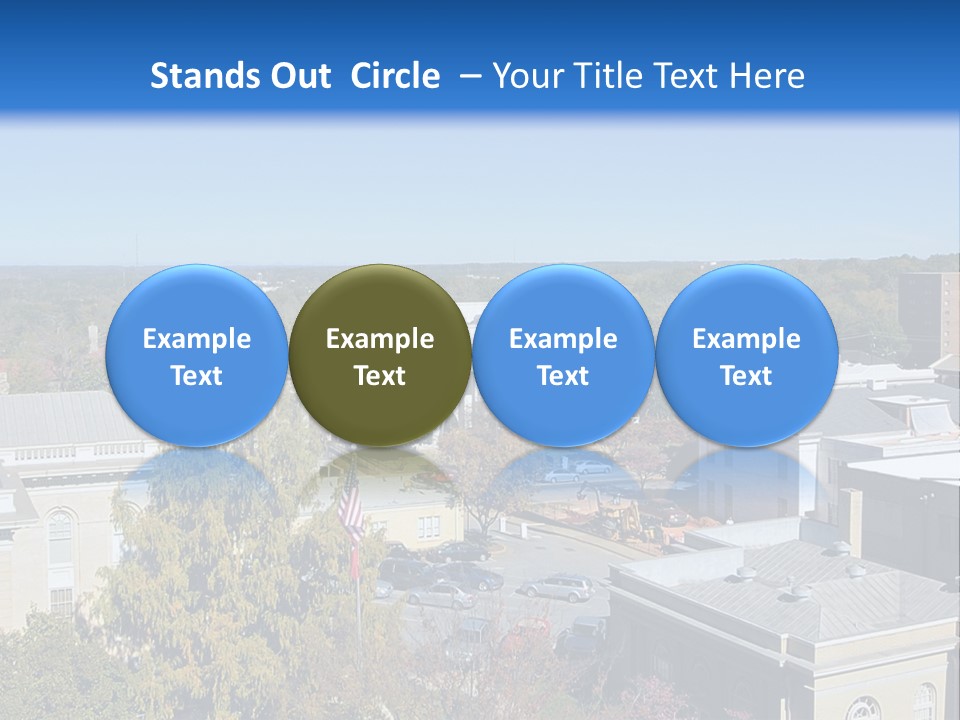 City Hall Rural United PowerPoint Template