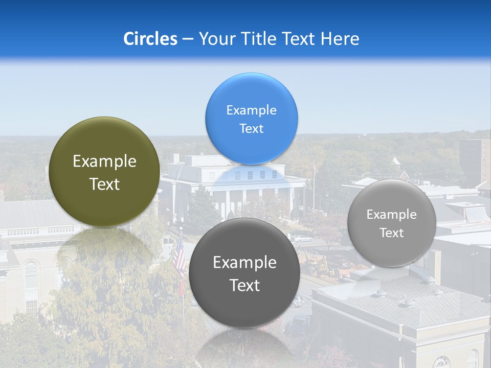 City Hall Rural United PowerPoint Template