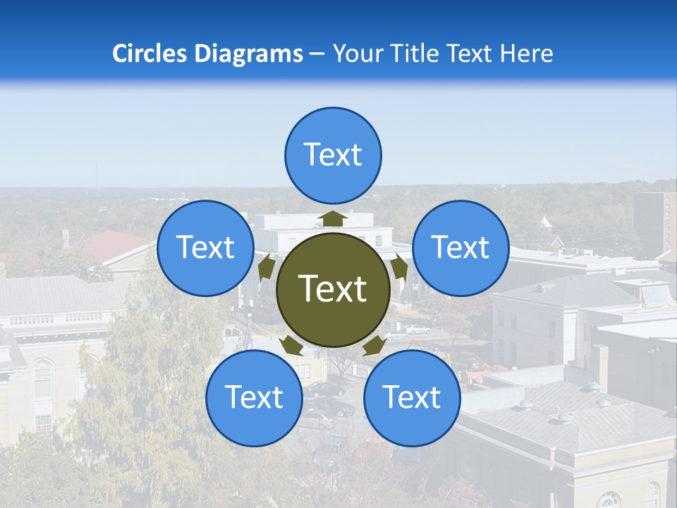 City Hall Rural United PowerPoint Template