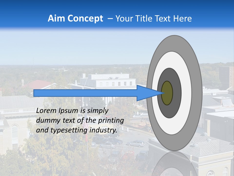 City Hall Rural United PowerPoint Template