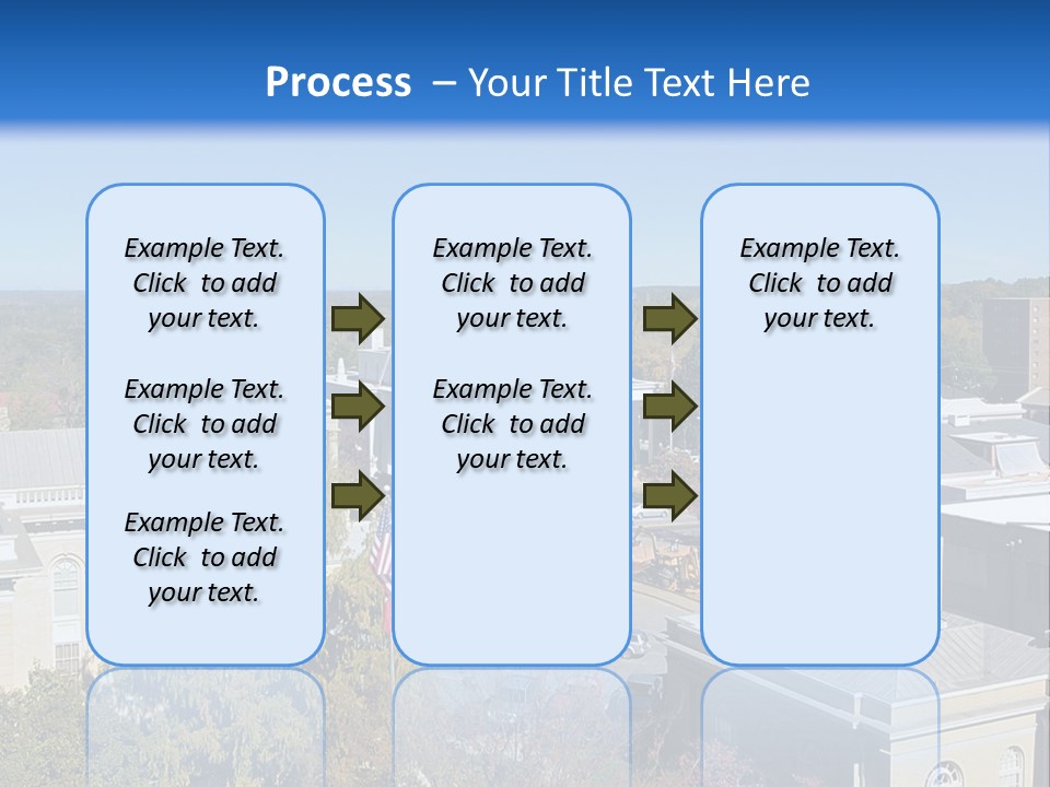 City Hall Rural United PowerPoint Template