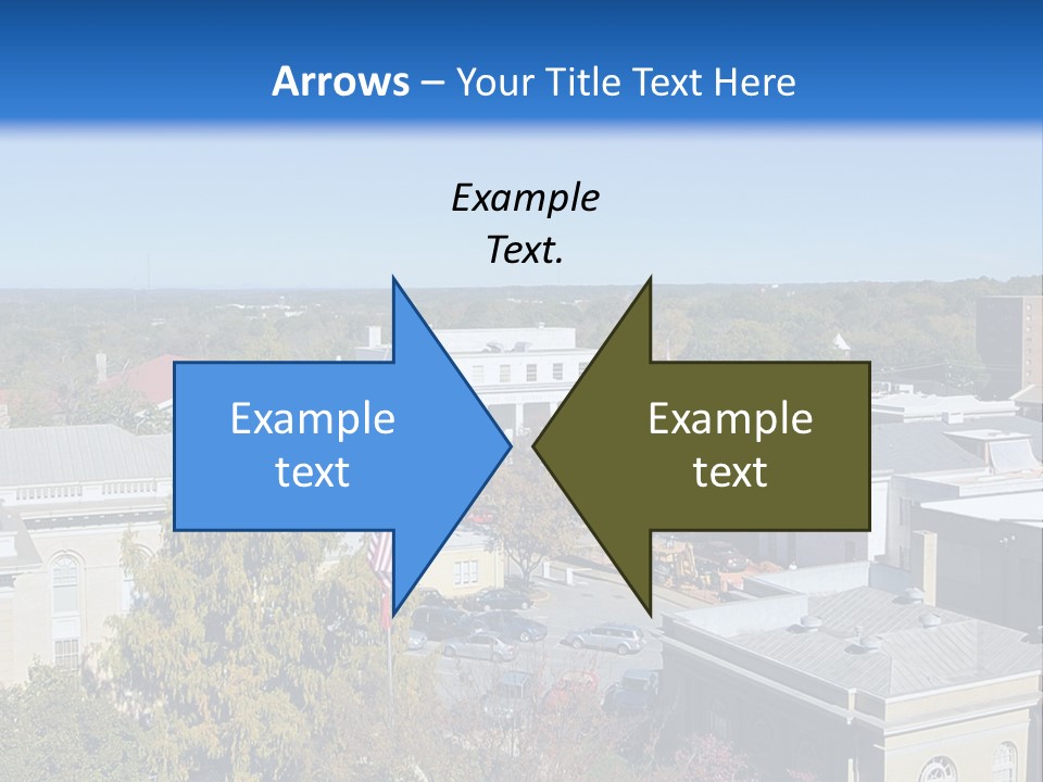 City Hall Rural United PowerPoint Template