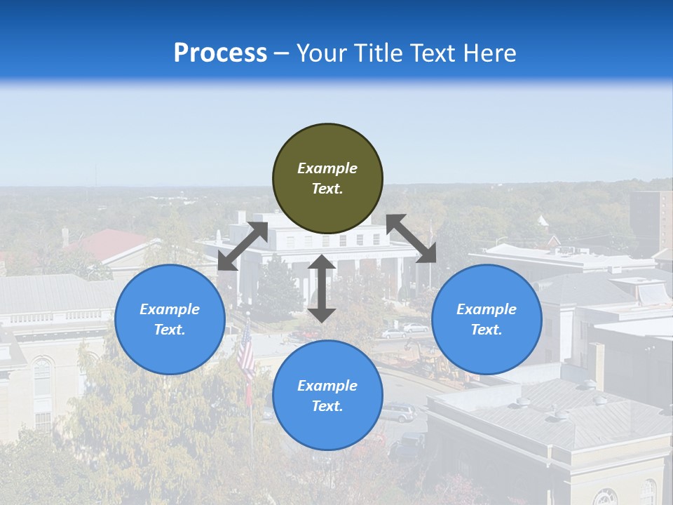 City Hall Rural United PowerPoint Template