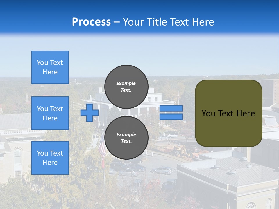 City Hall Rural United PowerPoint Template
