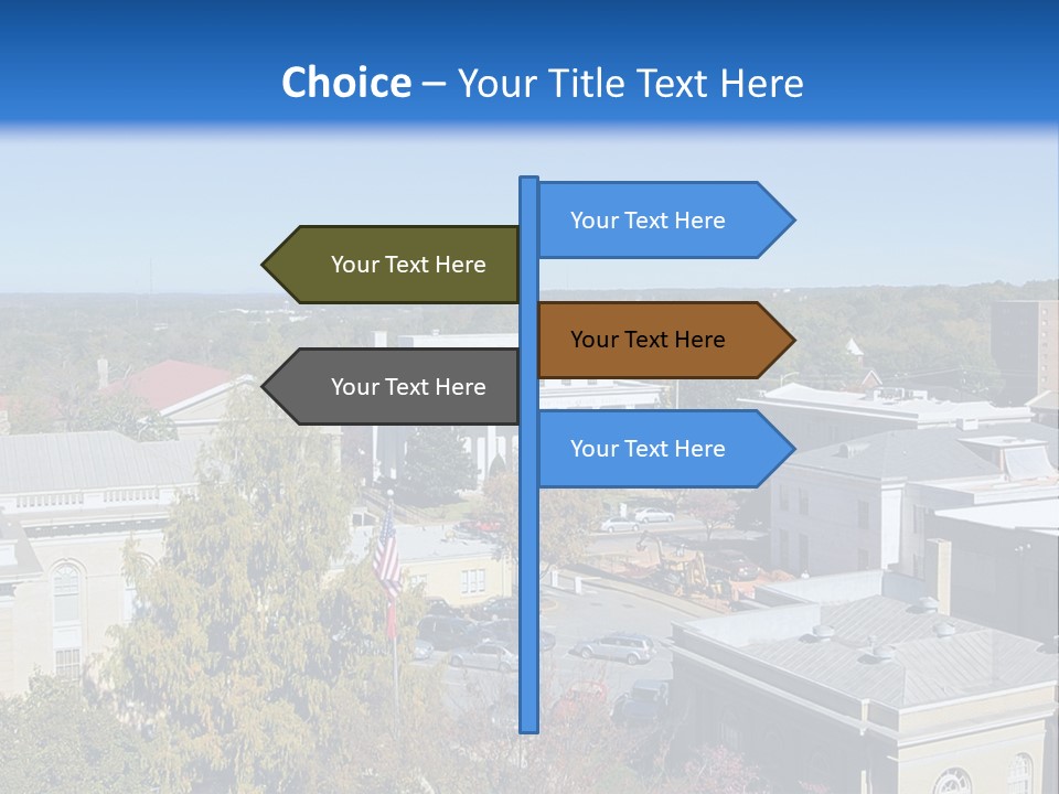 City Hall Rural United PowerPoint Template