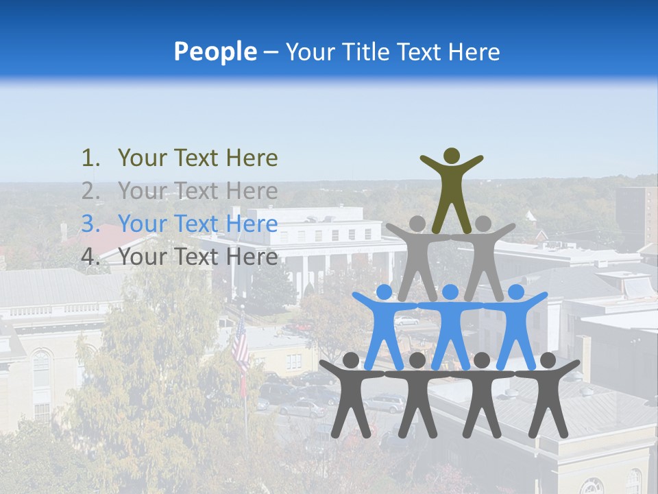 City Hall Rural United PowerPoint Template