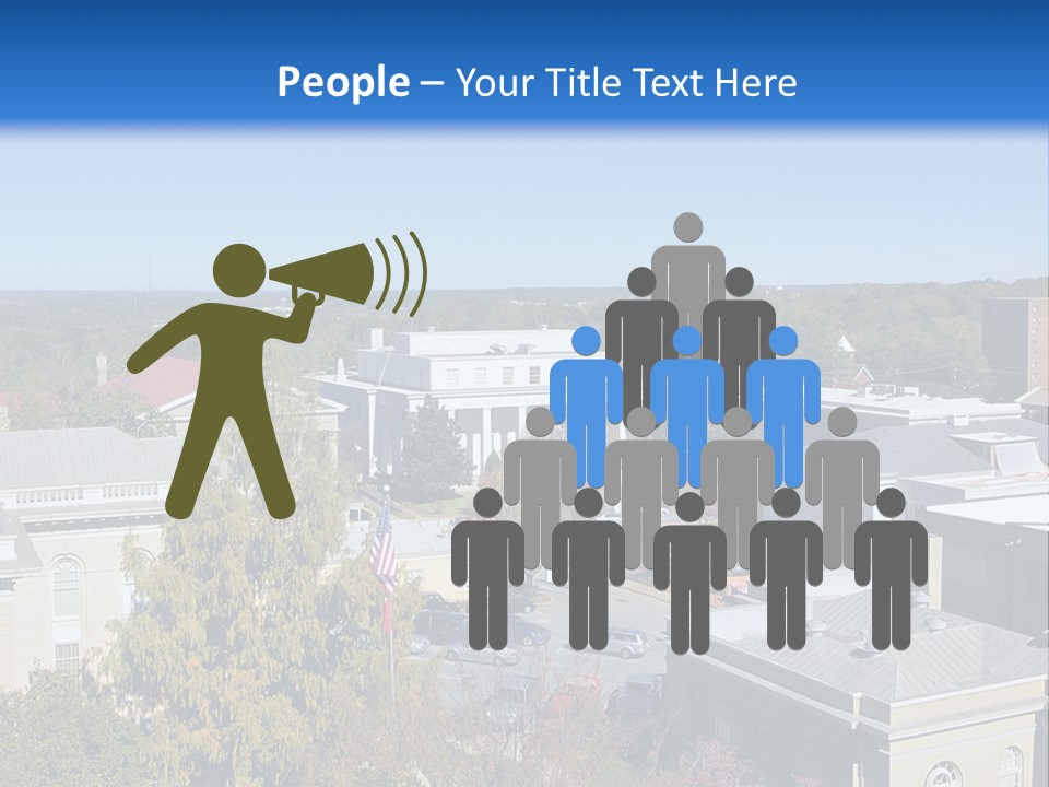 City Hall Rural United PowerPoint Template