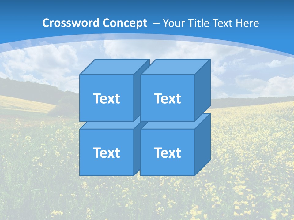 Bloom Colorful Flower PowerPoint Template