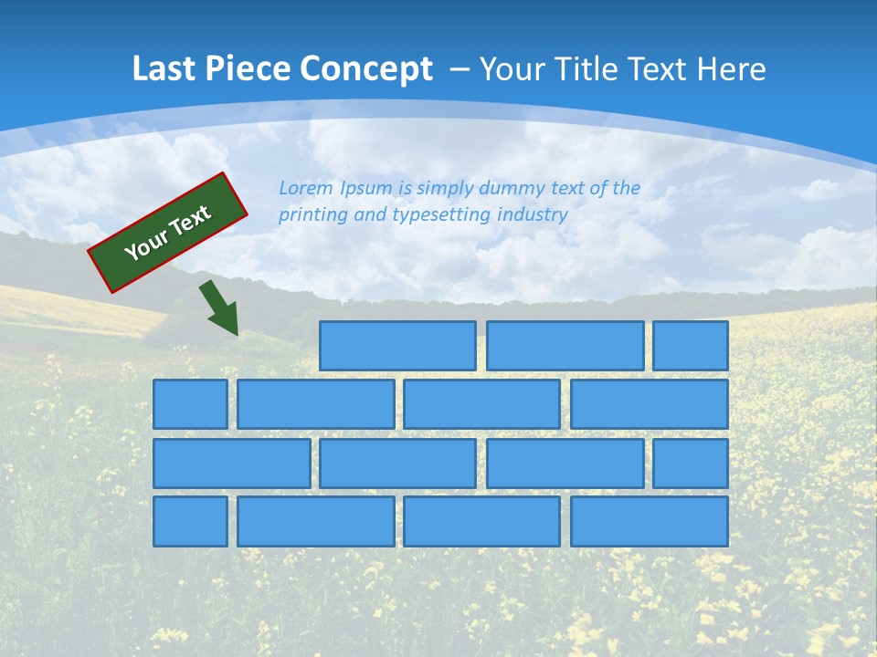 Bloom Colorful Flower PowerPoint Template