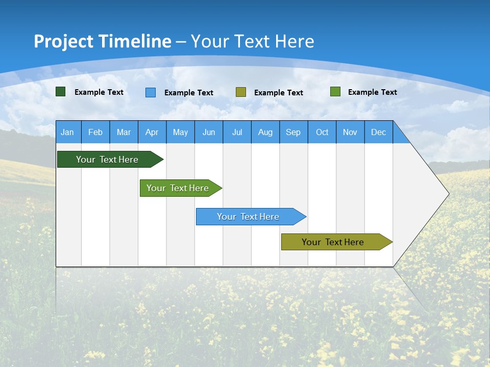 Bloom Colorful Flower PowerPoint Template