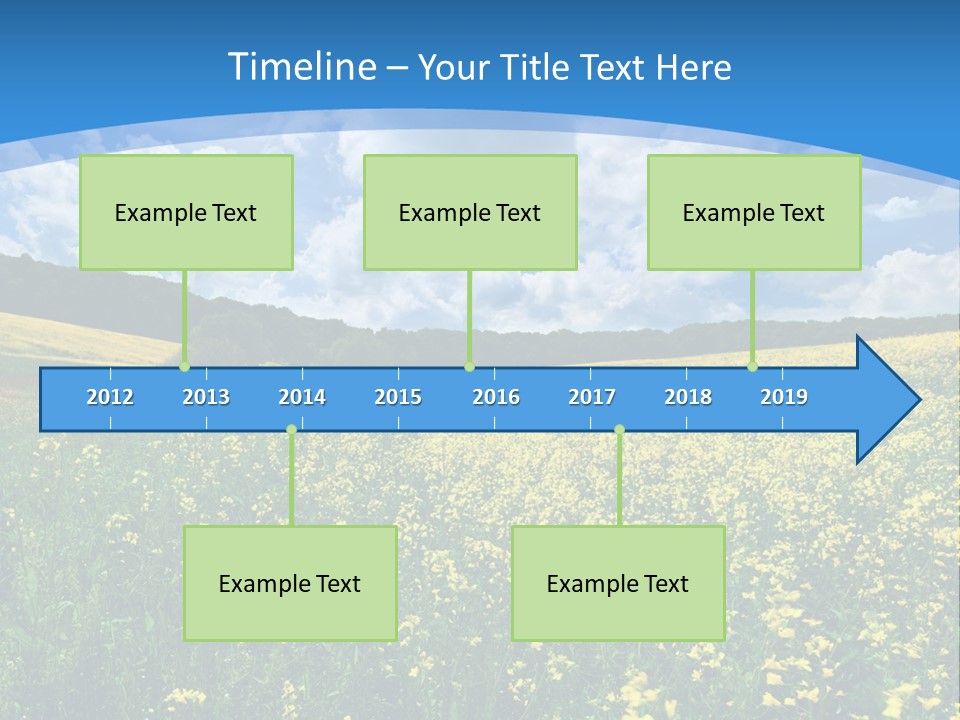 Bloom Colorful Flower PowerPoint Template
