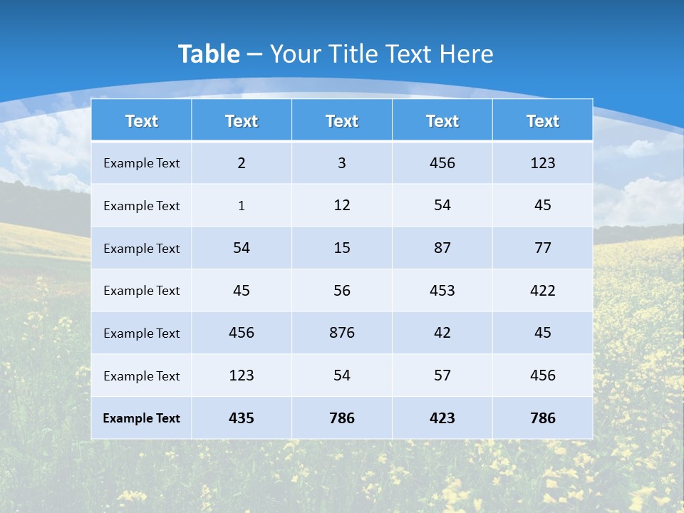 Bloom Colorful Flower PowerPoint Template