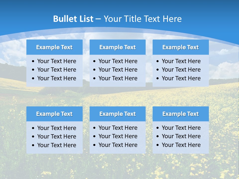 Bloom Colorful Flower PowerPoint Template