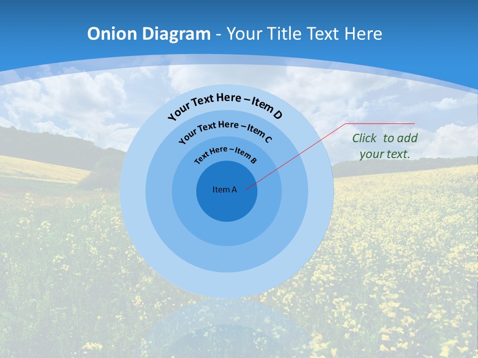 Bloom Colorful Flower PowerPoint Template