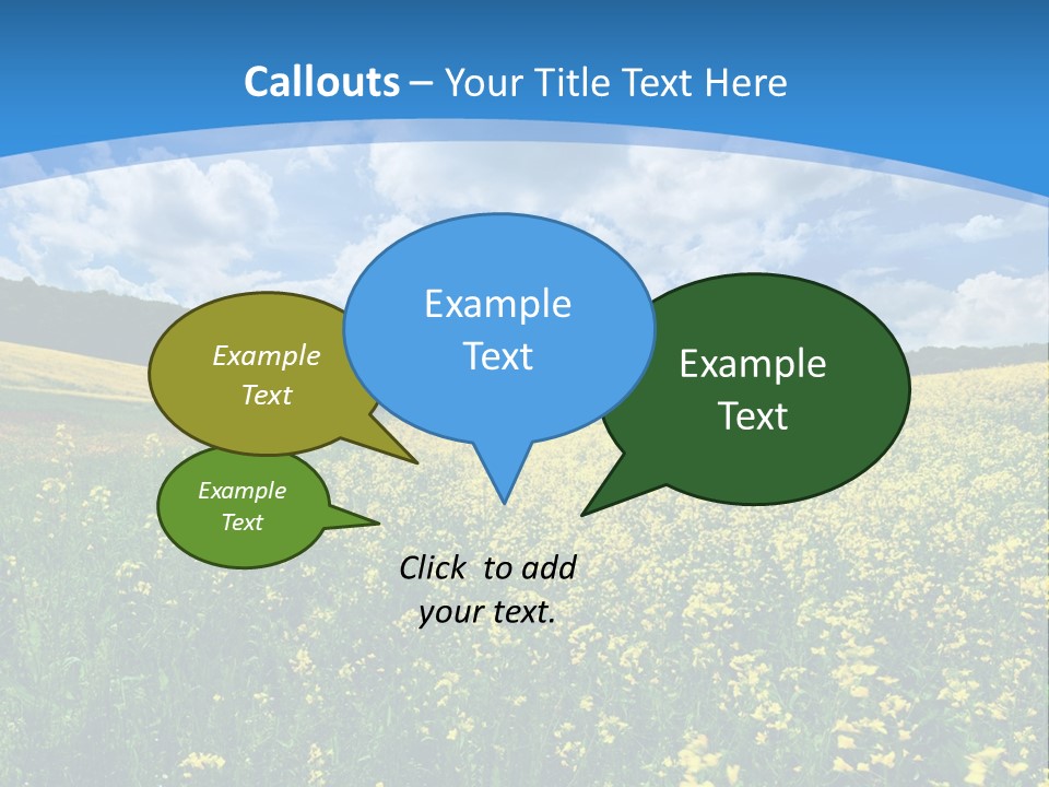 Bloom Colorful Flower PowerPoint Template