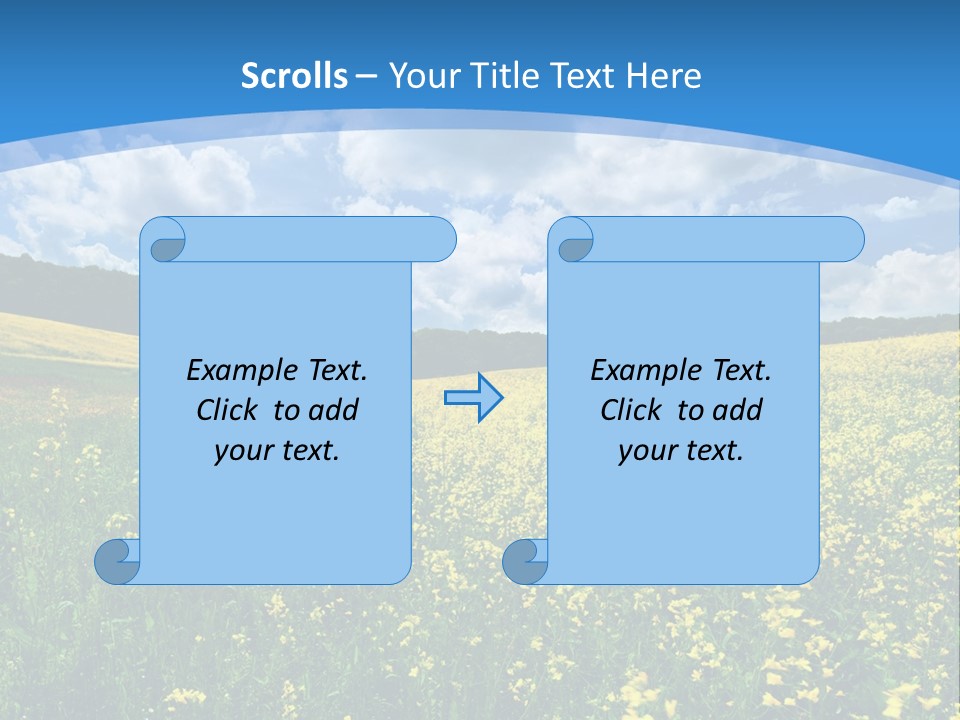 Bloom Colorful Flower PowerPoint Template