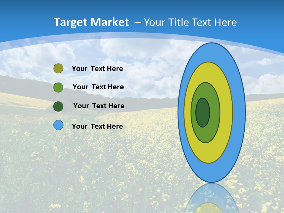 Bloom Colorful Flower PowerPoint Template