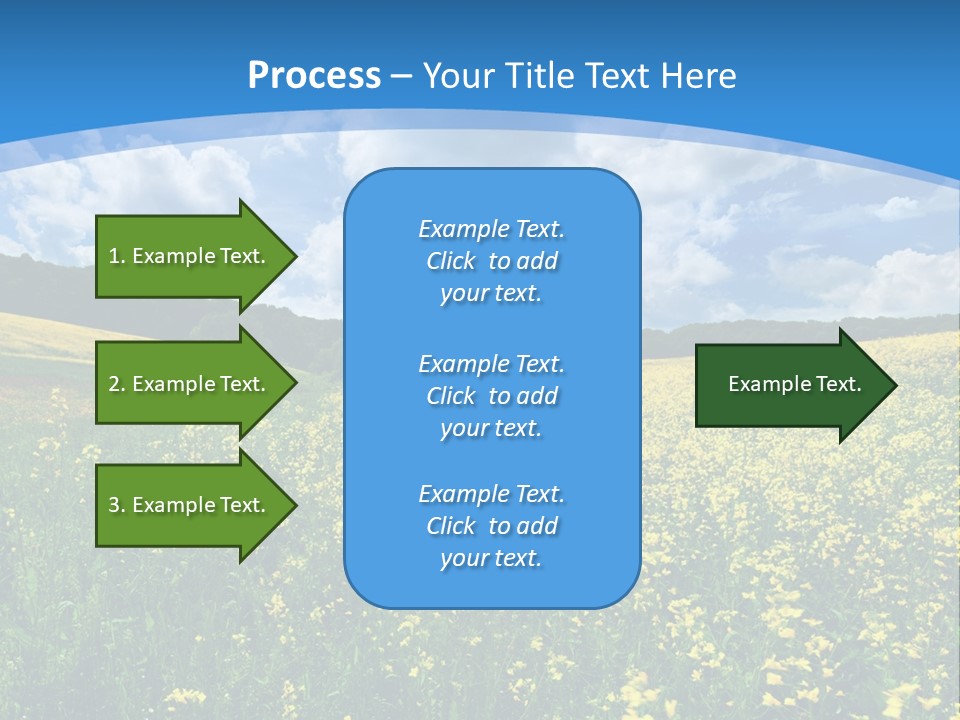 Bloom Colorful Flower PowerPoint Template