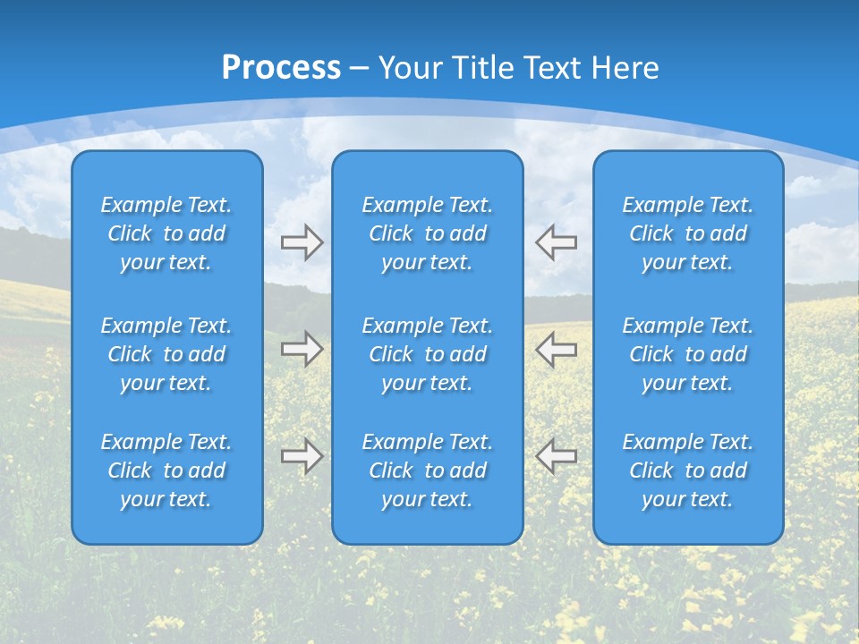 Bloom Colorful Flower PowerPoint Template