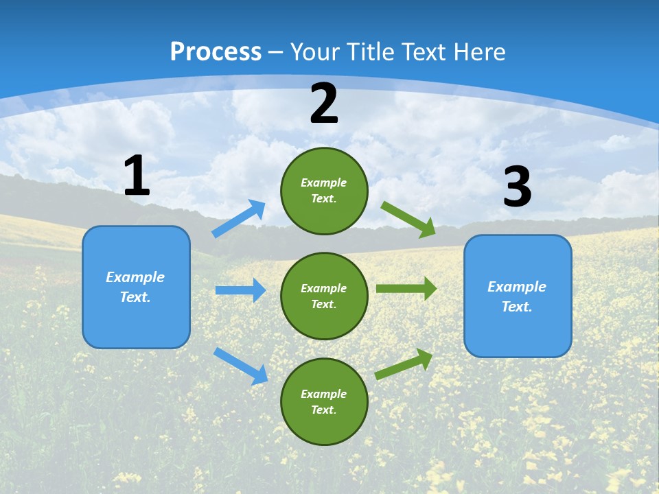 Bloom Colorful Flower PowerPoint Template