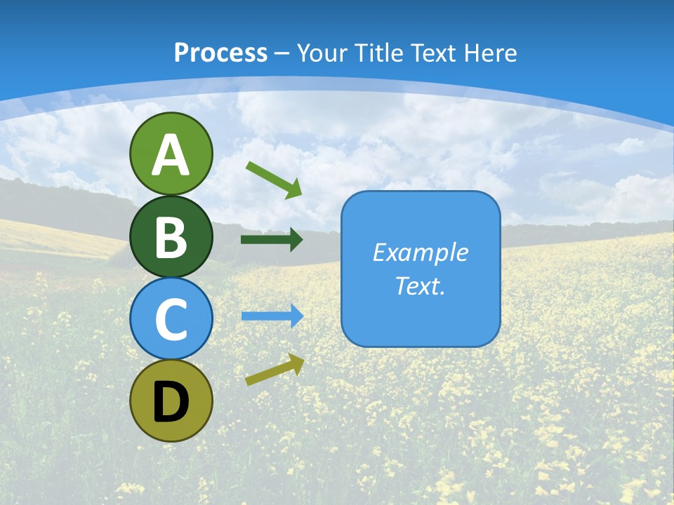 Bloom Colorful Flower PowerPoint Template
