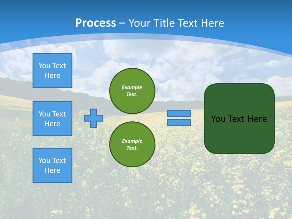 Bloom Colorful Flower PowerPoint Template