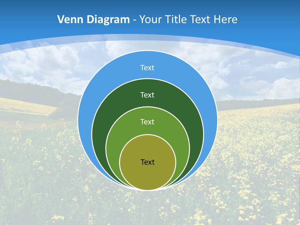 Bloom Colorful Flower PowerPoint Template