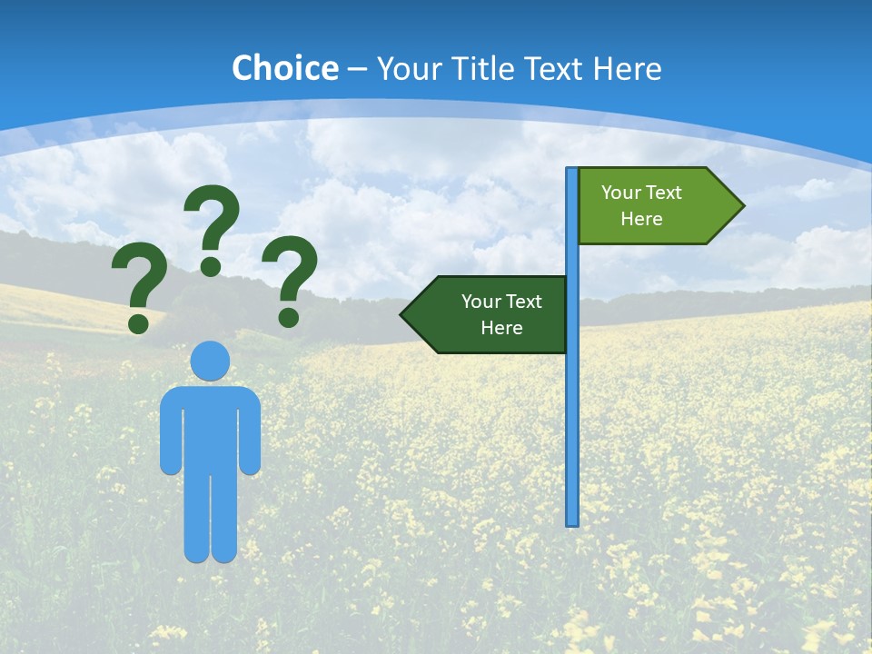 Bloom Colorful Flower PowerPoint Template