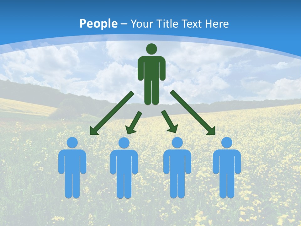 Bloom Colorful Flower PowerPoint Template