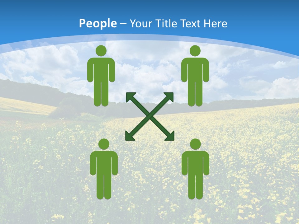 Bloom Colorful Flower PowerPoint Template