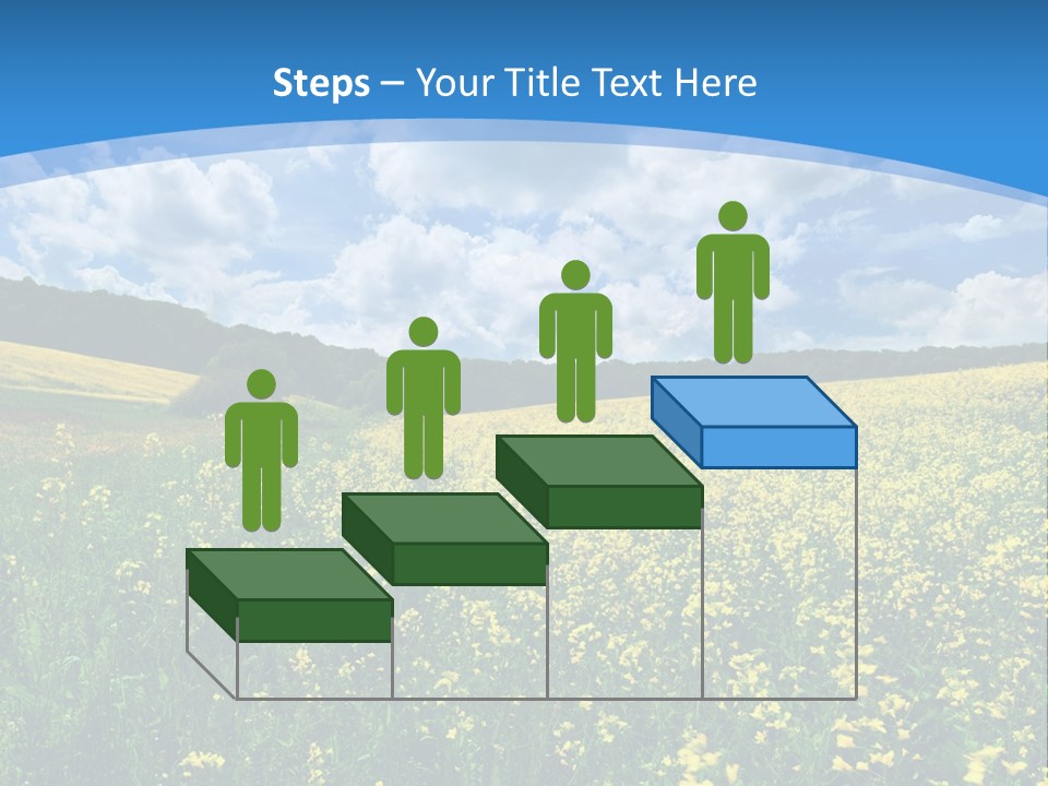 Bloom Colorful Flower PowerPoint Template